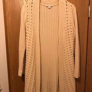 Coldwater Creek Long Knit Cardigan